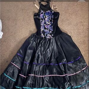 Revolution Black Dance Costume dress
